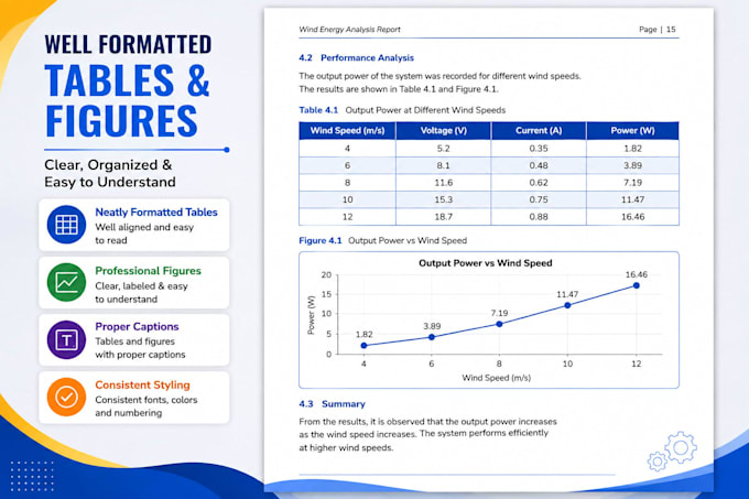 professionally format your engineering report in word