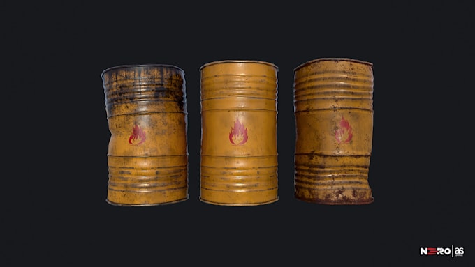 create realistic 3d game props and assets for unreal engine
