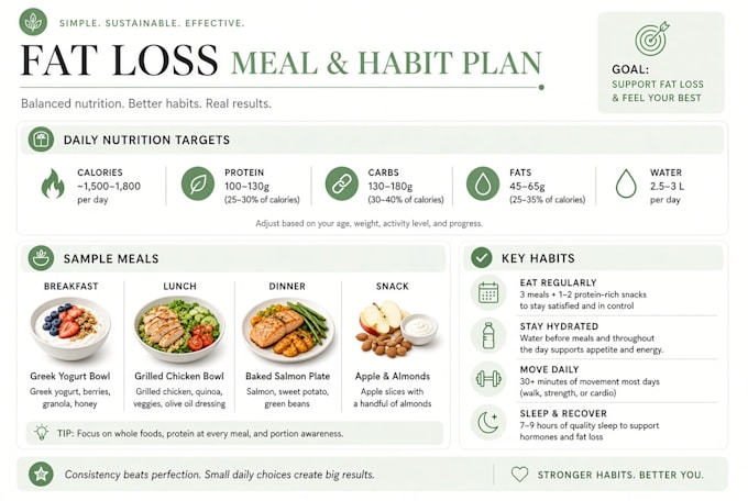 create your personalized fat loss plan