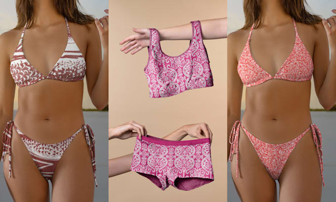 design unique bikini patterns for your swimwear brand