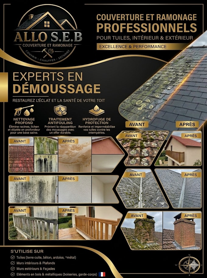 je vais créer un flyer professionnel percutant