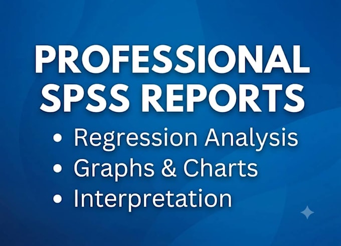 do spss statistical data analysis and data cleaning
