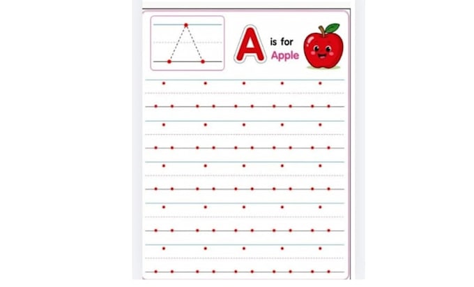 creat kids activity dots work sheets