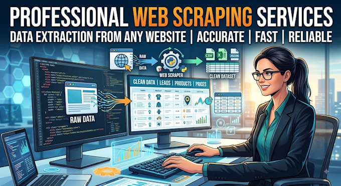 do web scraping and data collection