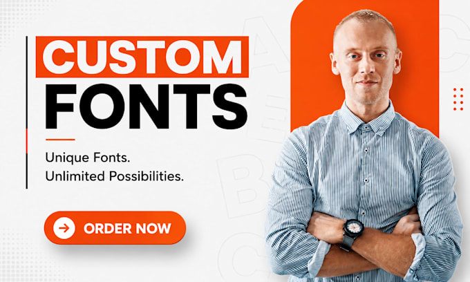 design modify custom font in ttf otf format