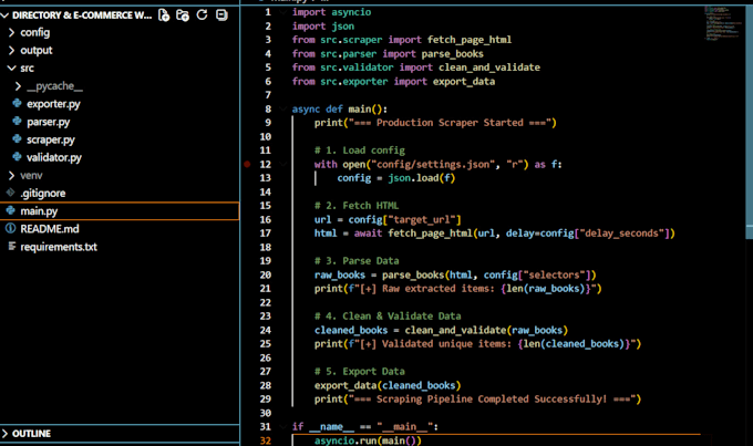 build a custom web scraper for data extraction