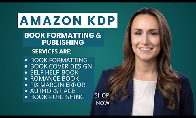 fix rejected book, format and publish book on amazon kdp book publishing
