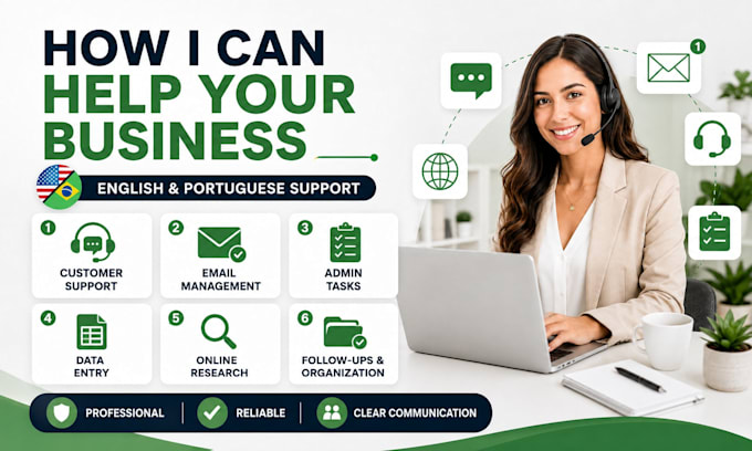 be your bilingual customer support and virtual assistant