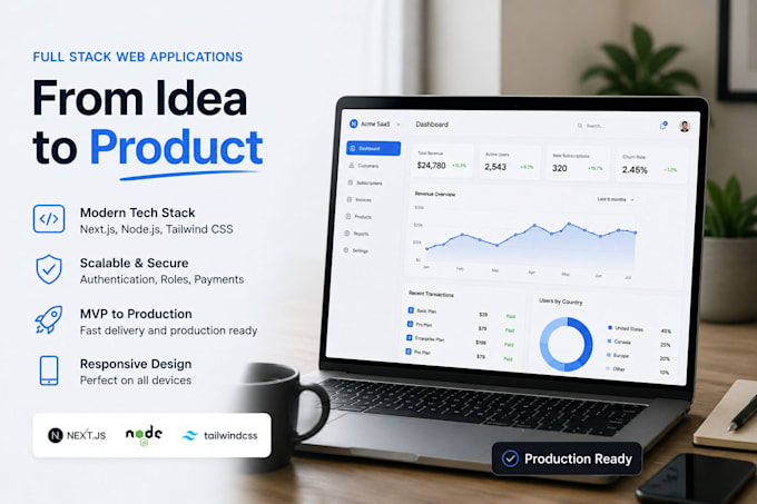 build a modern admin dashboard or management panel