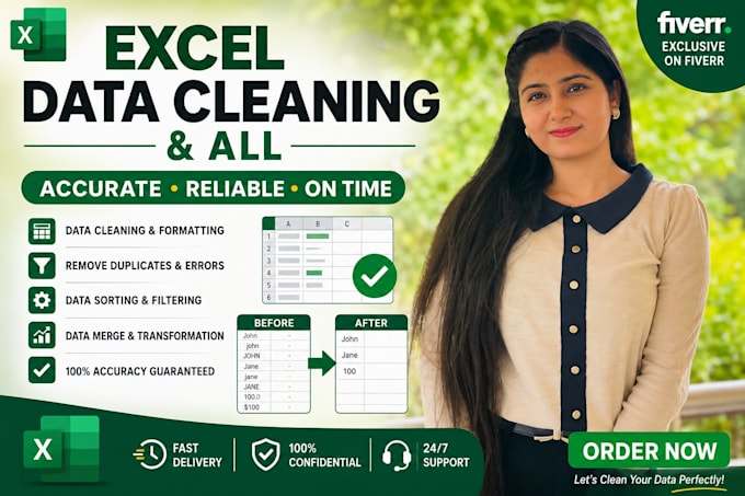 merge, consolidate, combine and clean data in excel or CSV