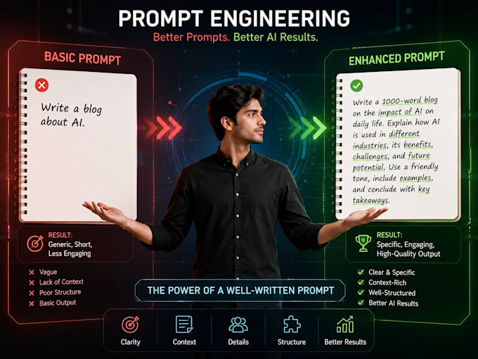 create professional ai prompts for chatgpt and generative ai