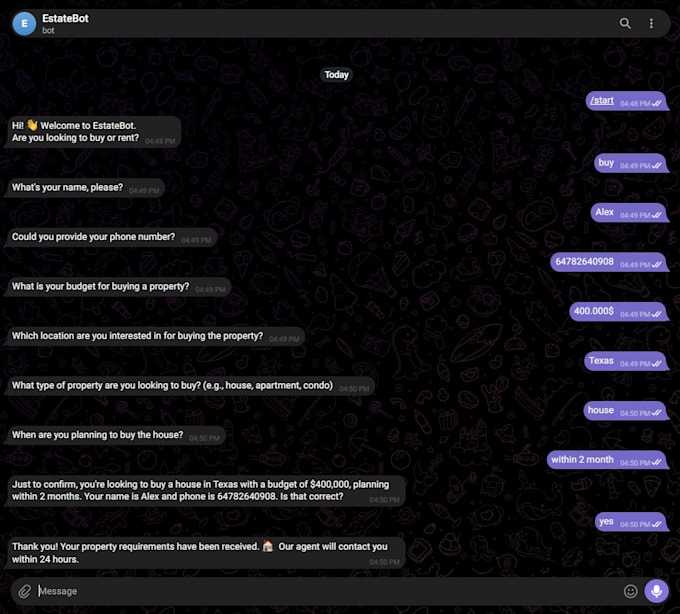 build a real estate ai lead qualification agent using n8n and telegram