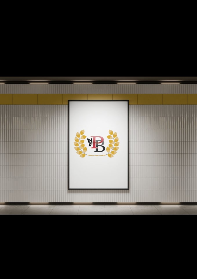 design luxury monogram logo with elegant  brand identity