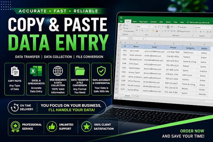do accurate copy paste and data transfer tasks
