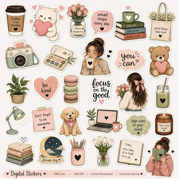 ready to sell everyday life stickers