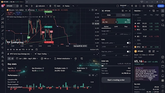 code professional tradingview pine script v6 indicators and strategies