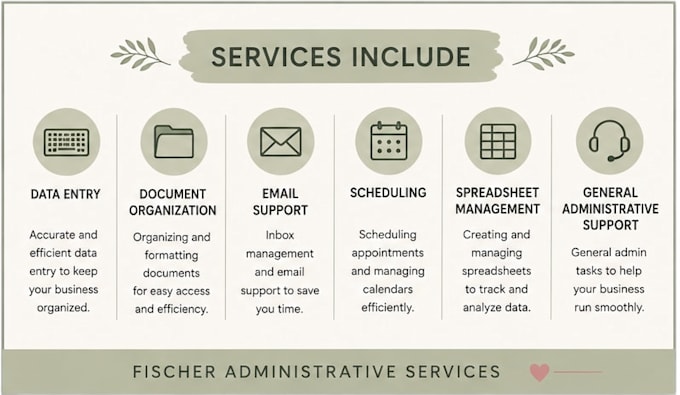 provide professional virtual assistance and admin support