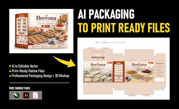turn ai generated packaging designs into print ready files