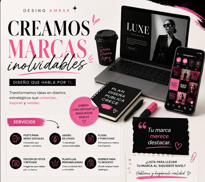 diseñare posts y stories  profesionales para instagran en canva