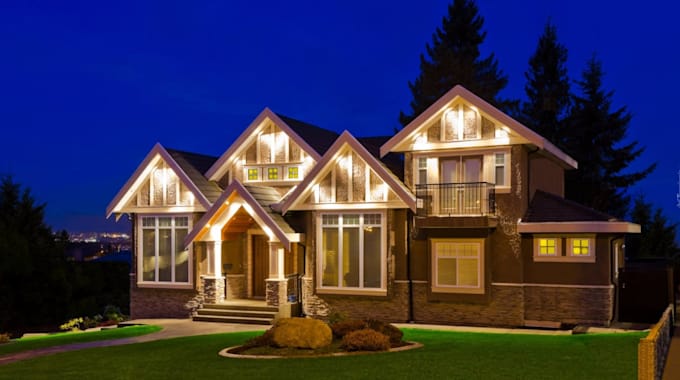 create realistic exterior rendering for residential and commercial buildings