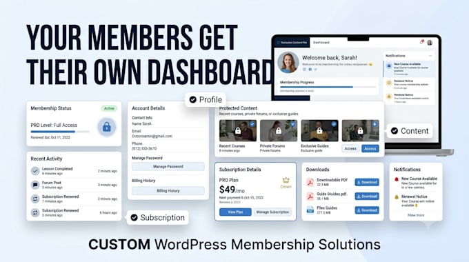build a professional wordpress membership website with memberpress