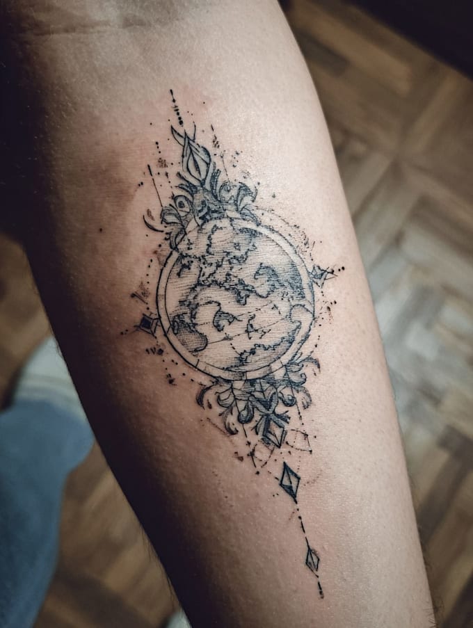 design professional tattoo and custom tattoo