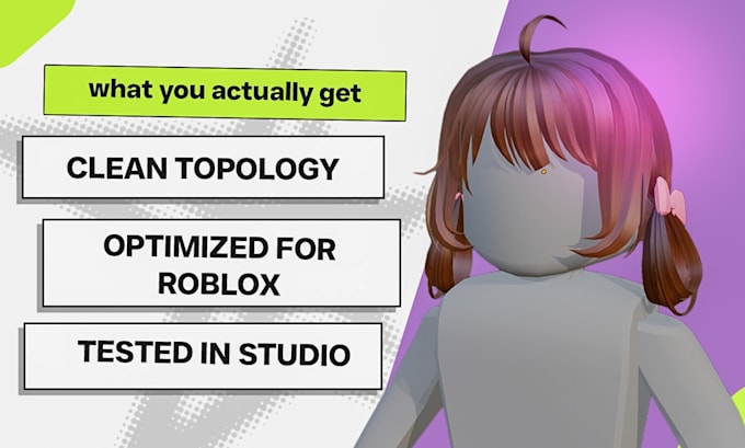 create custom roblox ugc hair made to stand out