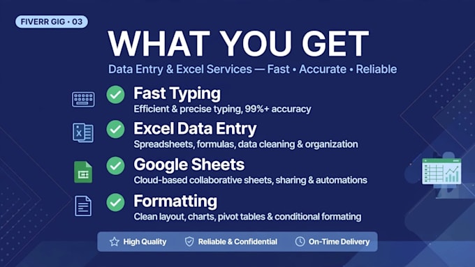 do fast typing, pdf to word, image to text data entry