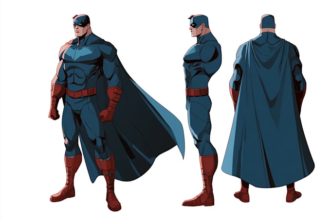 do a superhero comic
