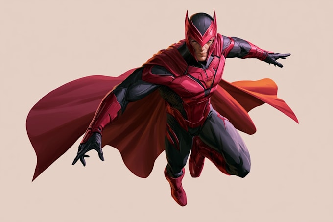 create a comic book or comic strip illustration