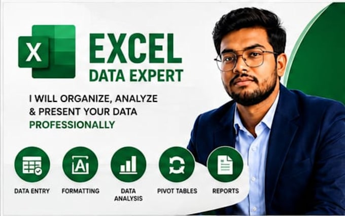 clean, format, merge, split excel data