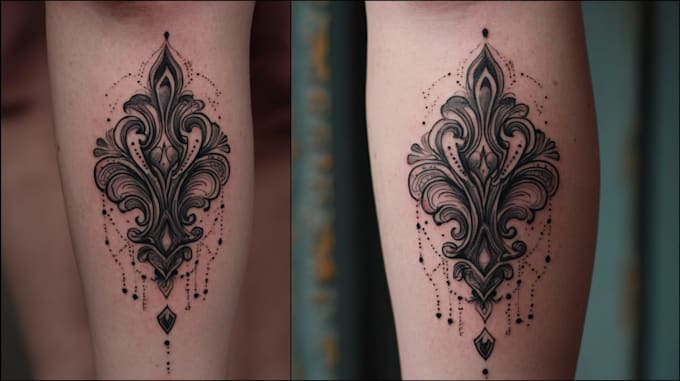 design a bold custom tattoo artwork
