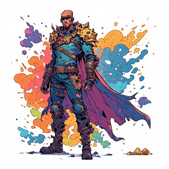 create comics and cartoon illustrations
