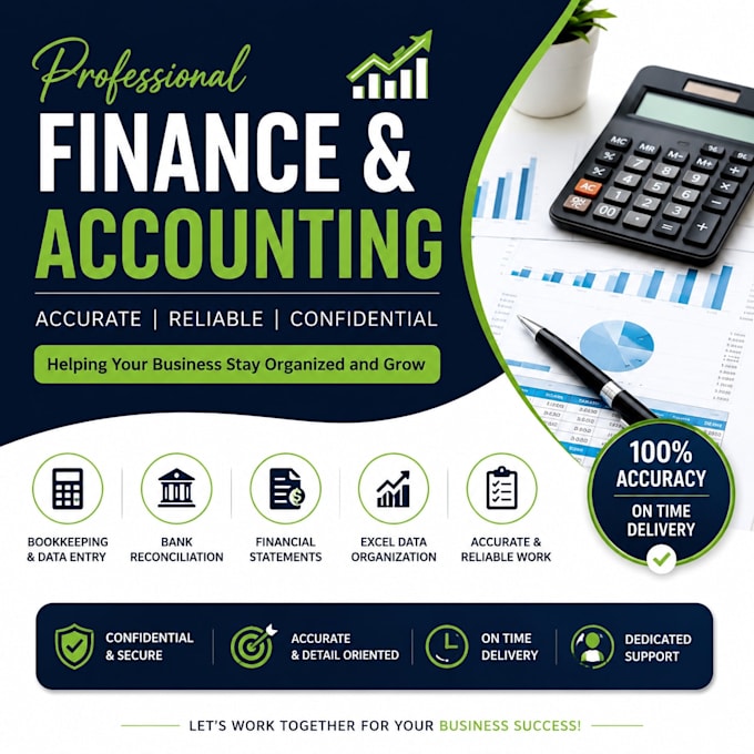 finance, accounting , data entry