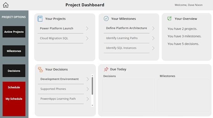 build a custom power apps canvas or model driven app