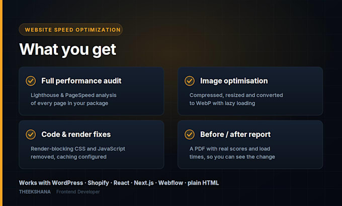 fix your slow website and boost google pagespeed score