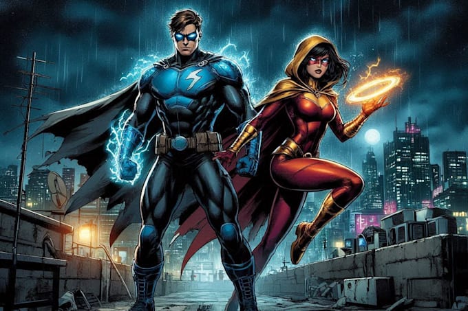 transform your photos into superhero