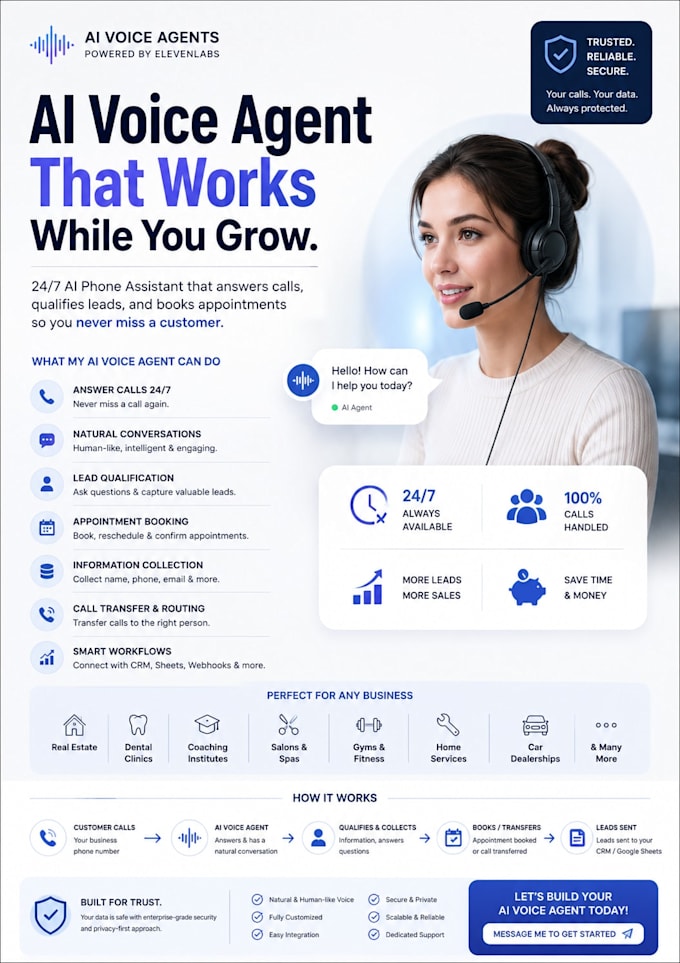make a ai calling agent for your business