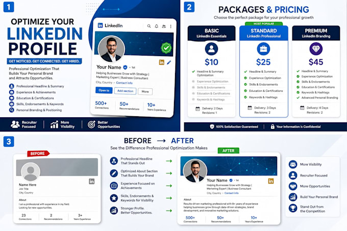 optimize your linkedin profile for recruiters
