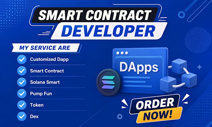 integrate web3 wallets, develop blockchain solutions, and build smart contract d