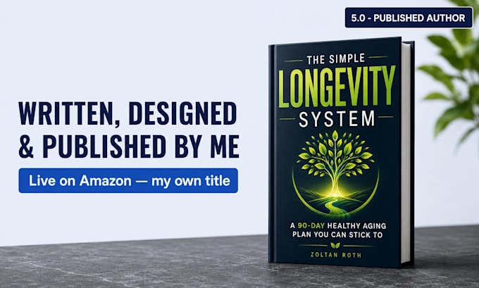write your ebook or paperback ready to publish on amazon KDP