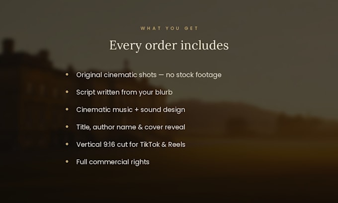 make a cinematic ai book trailer for authors and publishers