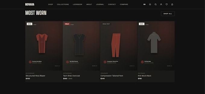 build a premium HTML5 ecommerce website