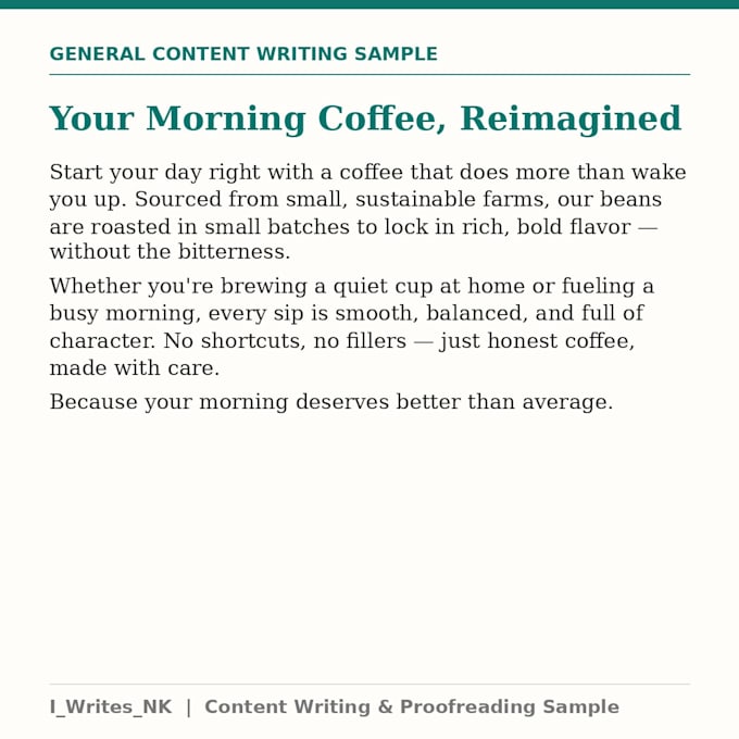 proofread and polish your content to perfection