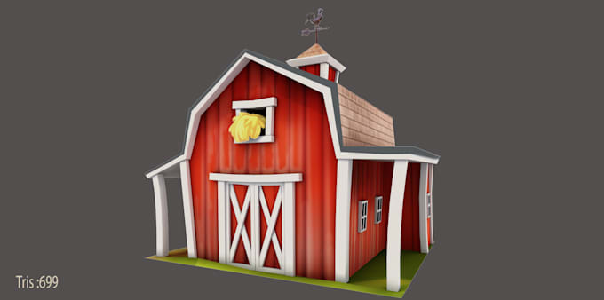 create a 3d game model and textures