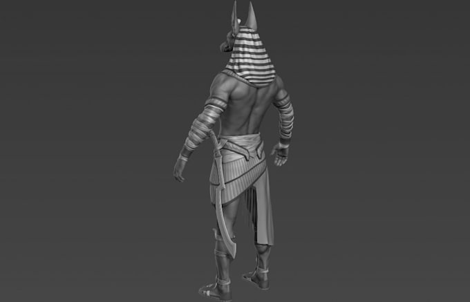 make 3d printable character, digital character sculpting, armored warrior design