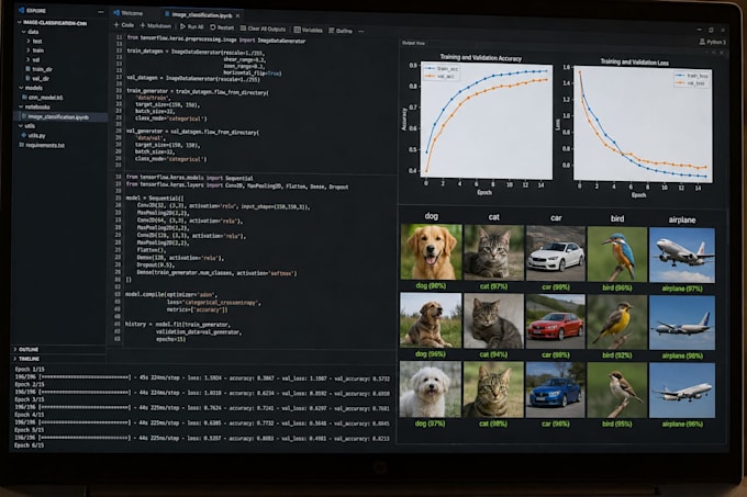 build CNN models for image classification