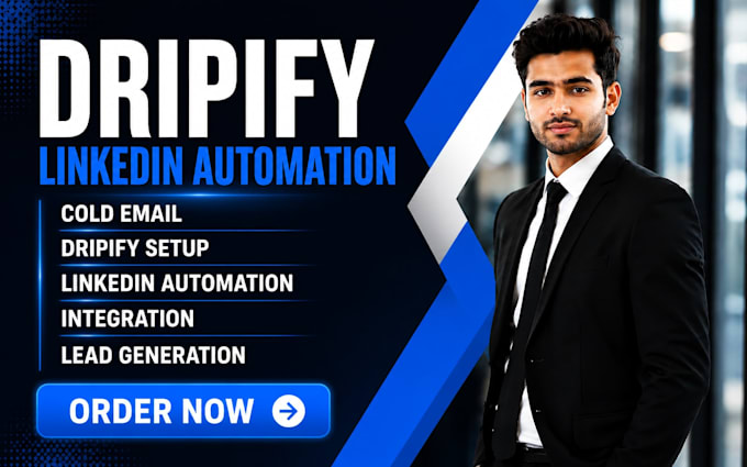 up dripify cold email dripify linkedin automation integration lead generation