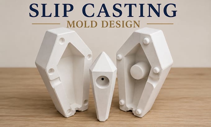 design slip casting casting mold that cast cleanly and perfectly for ceramics