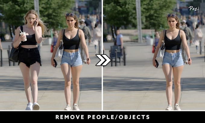 remove people or objects from your photos